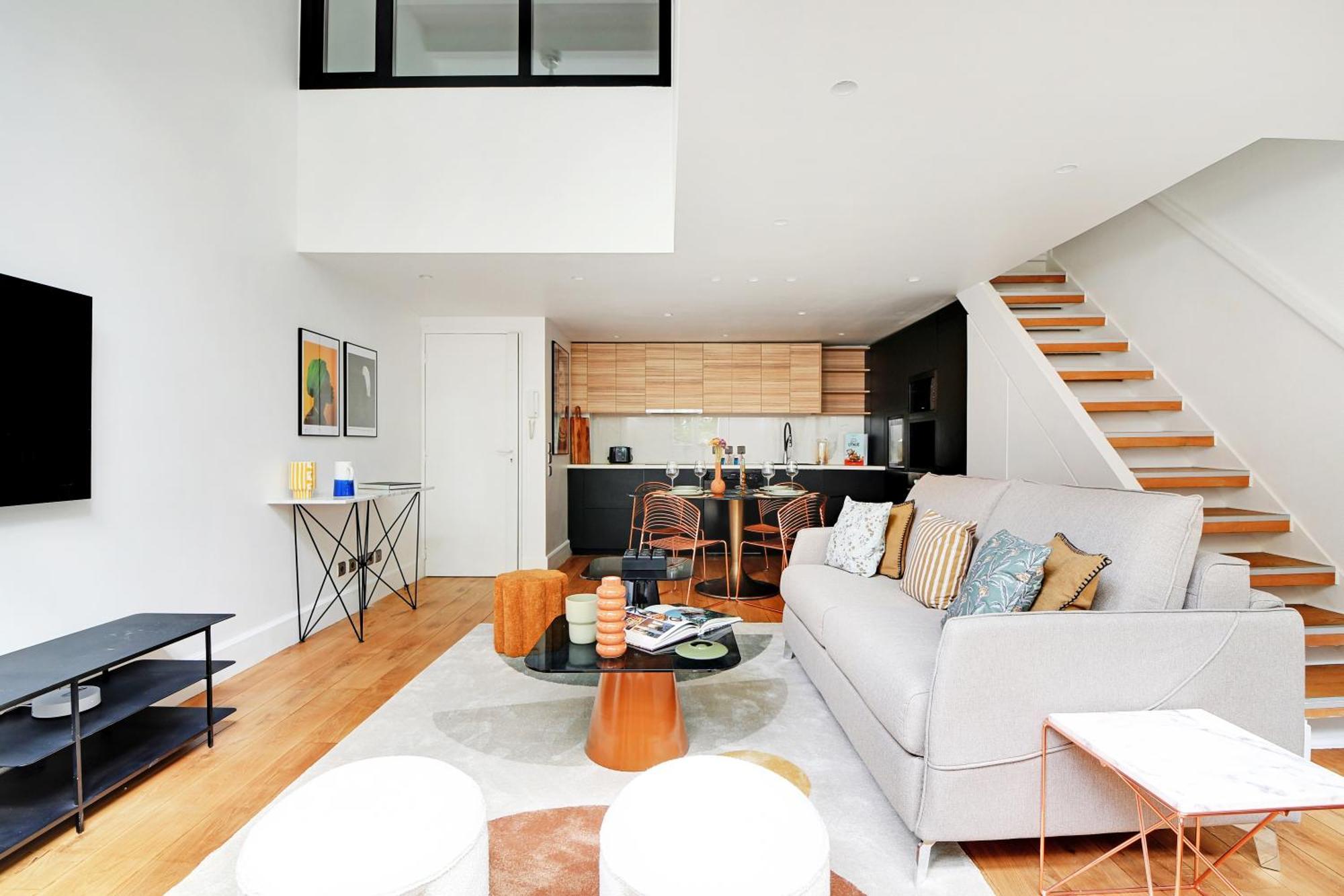 Apartmán Amazing Loft 2Br - Eiffel Tower Paříž Exteriér fotografie