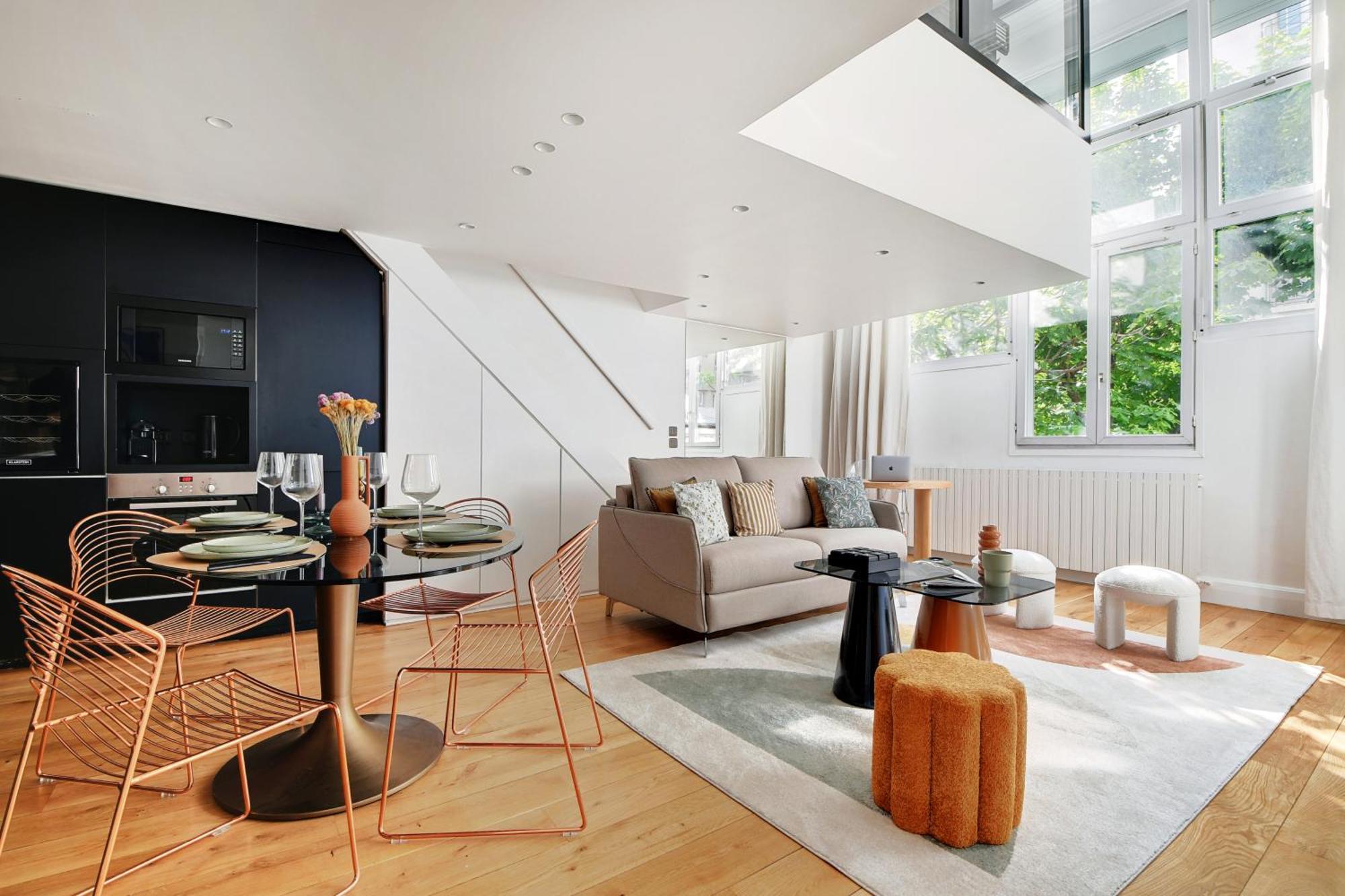 Apartmán Amazing Loft 2Br - Eiffel Tower Paříž Exteriér fotografie